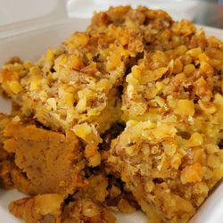 Soup Shoppe - Pecan Pumpkin cake.  It's impossible to come here without getting a piece of this!