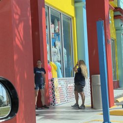 Alvin's Island #756 - Employees attempting to bully me (turned away when they saw I was taking a photo) into leaving the parking lot.