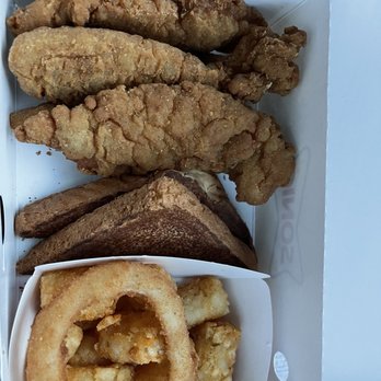 Sonic Drive-In - Burnt toast and complementary onion ring - Burgers Near Me - Fayetteville, North Carolina Sonic Drive-In - Burnt toast and complementary onion ring - Burgers Near Me - Fayetteville, North Carolina