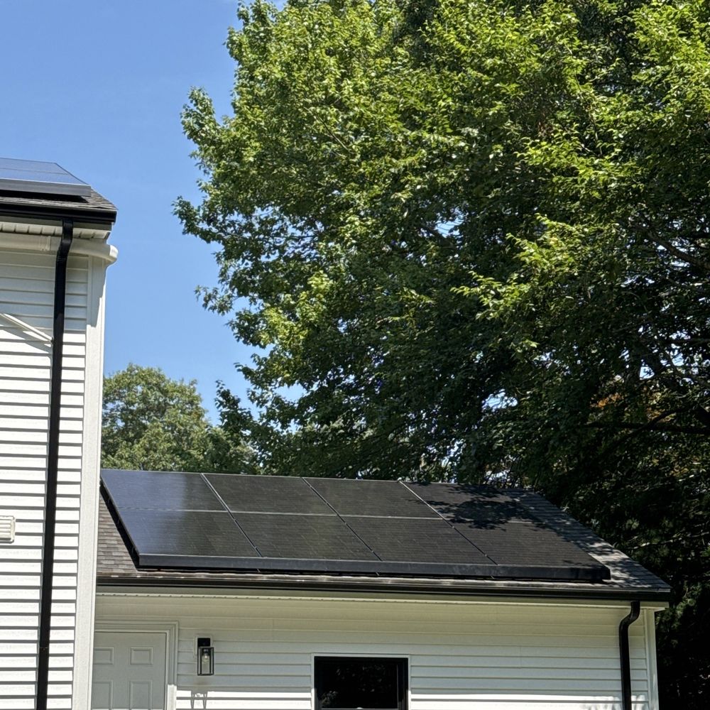 Isaksen Solar - Solar panels on garage - Solar Installation Near Me - Fall River, Massachusetts Isaksen Solar - Solar panels on garage - Solar Installation Near Me - Fall River, Massachusetts