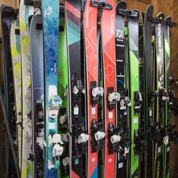 Slopeside Sports - Ski and Snowboard Rentals - Complimentary Overnight Storage for Skis/Poles and Snowboards
