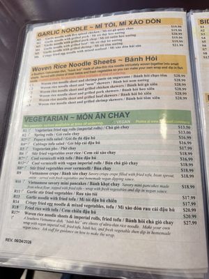 Menu photo 3 Bac Lieu Restaurant San Francisco, CA Menu photo 3 Bac Lieu Restaurant San Francisco, CA