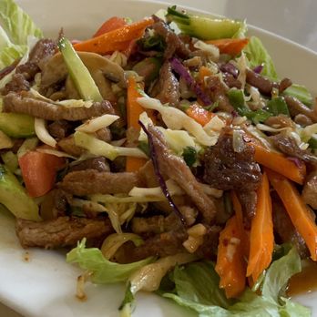 Royal Thai Bistro - Grilled Beef Salad - Thai Near Me - Big Bear Lake, California Royal Thai Bistro - Grilled Beef Salad - Thai Near Me - Big Bear Lake, California