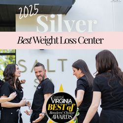 Salt Spa & Wellness Center - 2025 CoVaMag Best Of Best Medspa, Alt Health Center Gold Winner, Silver Winners for Best Weight Loss!