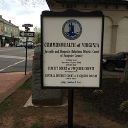 FAUQUIER JUVENILE AND DOMESTIC RELATIONS DISTRICT COURT Courthouses