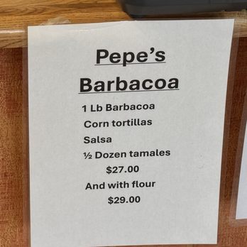 Pepe's Barbacoa - Menu - Mexican Near Me - San Antonio, Texas Pepe's Barbacoa - Menu - Mexican Near Me - San Antonio, Texas
