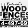 Richard's Wood Fences