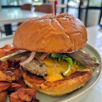 Tru Bru Coffee - Grass fed Cheeseburger - Coffee & Tea Near Me - Irvine, California