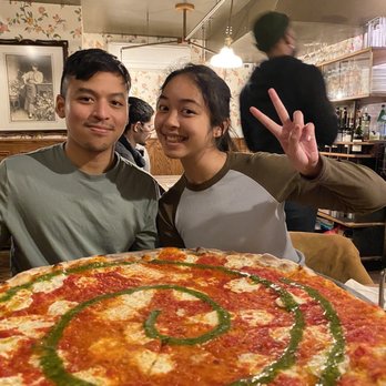 Rubirosa - Large Tie-Dye Pizza - Italian Near Me - New York, New York Rubirosa - Large Tie-Dye Pizza - Italian Near Me - New York, New York
