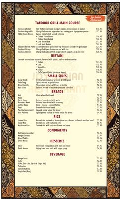 Menu photo 3 Joy Indian Restaurant Brooklyn, NY