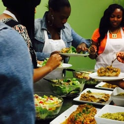 Cooking Canvas - Good food created by good friends in a Cooking Canvas class.