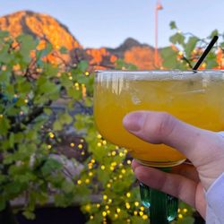 The Golden Goose American Grill - View of Thunder Mountain.