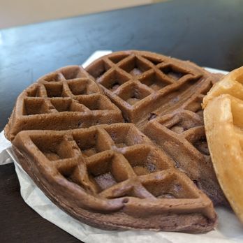 Mochi Waffle Corner  - Taro waffle - Waffles Near Me - Mountain View, California