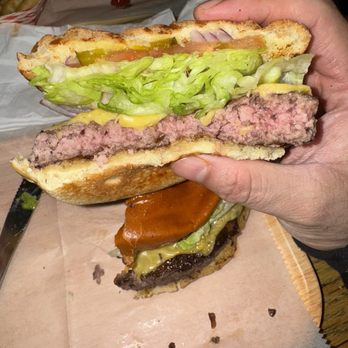The Alcove - Alcove Burger with extra cheese Medium well. Thats a burger. - Gastropubs Near Me - Sunnyside, New York The Alcove - Alcove Burger with extra cheese Medium well. Thats a burger. - Gastropubs Near Me - Sunnyside, New York