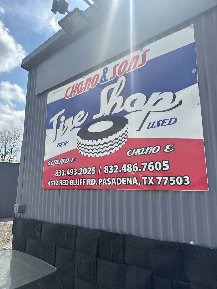 CHANO & SONS TIRE SHOP 4512 Red Bluff Rd, Pasadena, Texas Tires