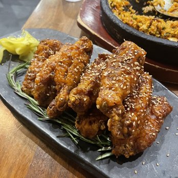 Five Senses - Ogam Extra Crispy Chicken Wings - Korean Near Me - New York, New York