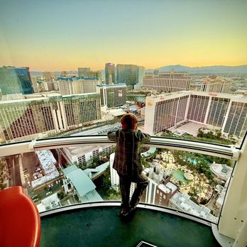 The High Roller - From from the wheel at dusk - Amusement Parks Near Me - Las Vegas, Nevada The High Roller - From from the wheel at dusk - Amusement Parks Near Me - Las Vegas, Nevada