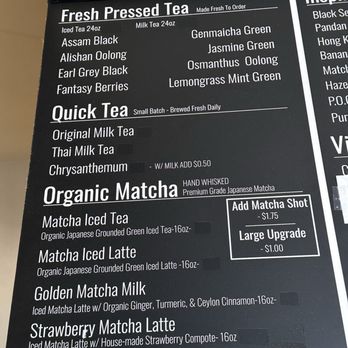 Loose Leaf Boba Co - 8/12/25 menu - Bubble Tea Near Me - Santa Ana, California