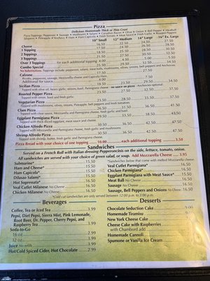 Menu photo 1 The Italian Kitchen Hesperia, CA Menu photo 1 The Italian Kitchen Hesperia, CA