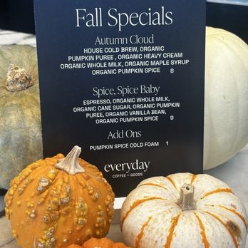 Everyday - Fall Specials - Cafes Near Me - Honolulu, Hawaii
