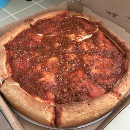 Chicago style pizza