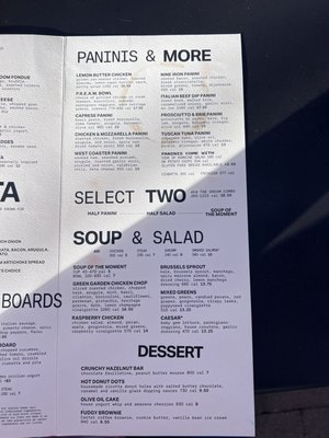 Menu photo 4 Postino East Gilbert, AZ