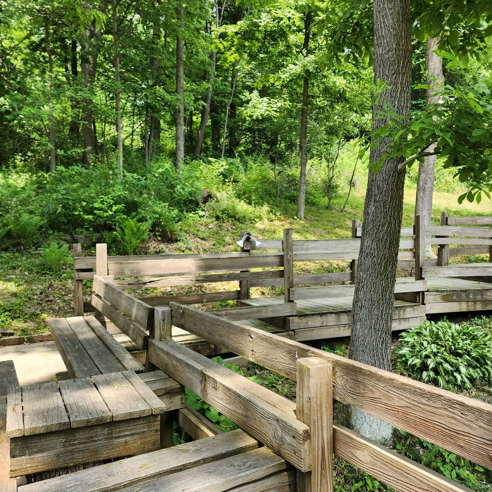 Rainbow Hills Winery - a wooden bridge in the woods - Wineries Near Me - West Lafayette, Ohio Rainbow Hills Winery - a wooden bridge in the woods - Wineries Near Me - West Lafayette, Ohio