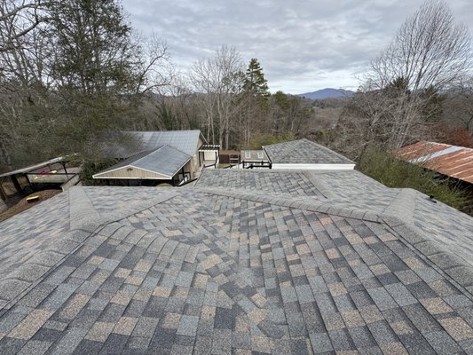 Roof Replacements by Four Families Roofing LLC. - The photos are of some of the projects we've done throughout Western NC and beyond. Please take the time to view them. Contact us for questions and Free Roof Inspections. We are here to see that you are taken care of from beginning to end of project. Our service after the projects are completed surpass all our competition.

We specialize in Insurance CAT Claims. We also accept Credit Cards.

Contact us (828) 634-1664 office (828) 358-6555 cell or come visit us. Walk-ins welcome.

93 Church St., Suite 214, Franklin, NC. 28734