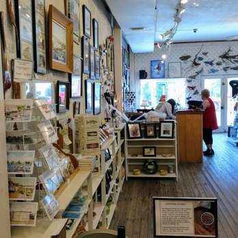 Cedar Keyhole Artist Co-op and Gallery - Facing the check-out counter from the back of the gallery - Art Galleries Near Me - Cedar Key, Florida Cedar Keyhole Artist Co-op and Gallery - Facing the check-out counter from the back of the gallery - Art Galleries Near Me - Cedar Key, Florida