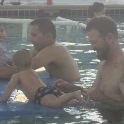 Noonan Family Swim School - Dad likes the class too