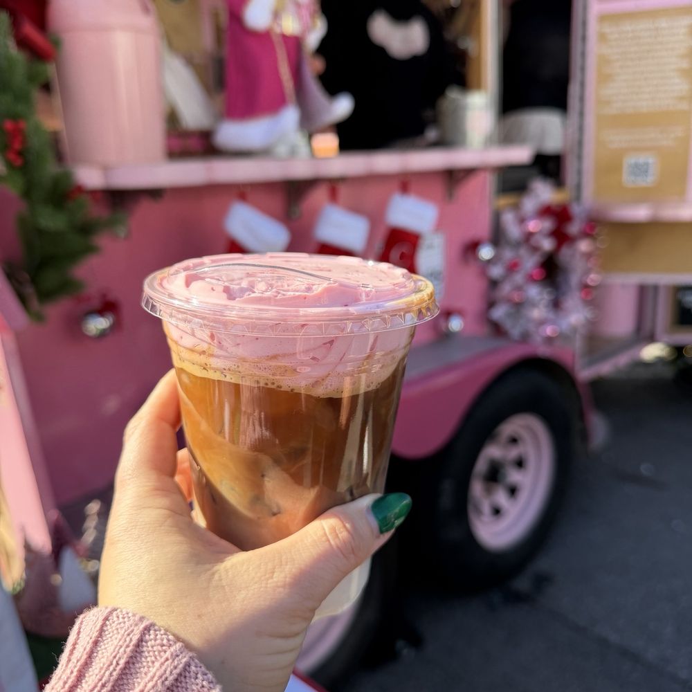 Pink Cloud Coffee - pink cloud latte - Coffee & Tea Near Me