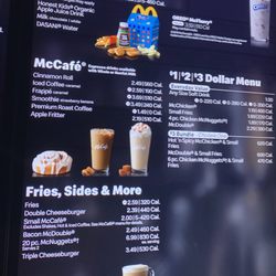 McDonald's - Menu 2/3/21