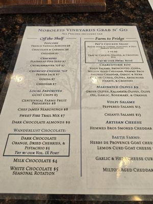 Menu photo 5 Noboleis Vineyards Augusta, MO Menu photo 5 Noboleis Vineyards Augusta, MO