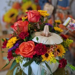 Designs By Judy - This White Pumpkin would brighten anyone's table
