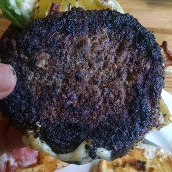 Edgewater Brewery - Extremely overdone burger. - Breweries Near Me - Grand Junction, Colorado