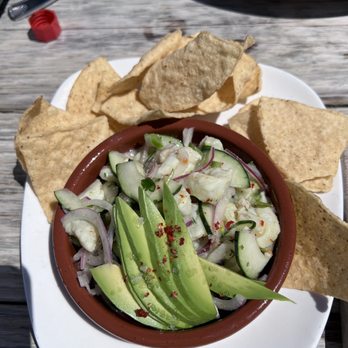 Hog Island Oyster - Halibut ceviche - Seafood Near Me - Marshall, California Hog Island Oyster - Halibut ceviche - Seafood Near Me - Marshall, California