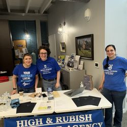 High & Rubish Insurance Agency - Pet adoption event supported by High & Rubish