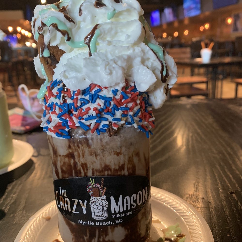 The Crazy Mason - Desserts Near Me - Myrtle Beach, South Carolina The Crazy Mason - Desserts Near Me - Myrtle Beach, South Carolina