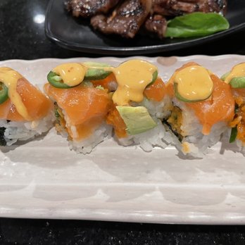 Sun Sushi - Roll: Salmon Delight - Japanese Near Me - Santa Barbara, California