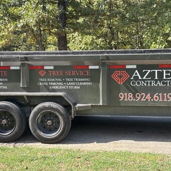 Aztec Contractors - Company Truck - Roofing Near Me - Sand Springs, Oklahoma Aztec Contractors - Company Truck - Roofing Near Me - Sand Springs, Oklahoma