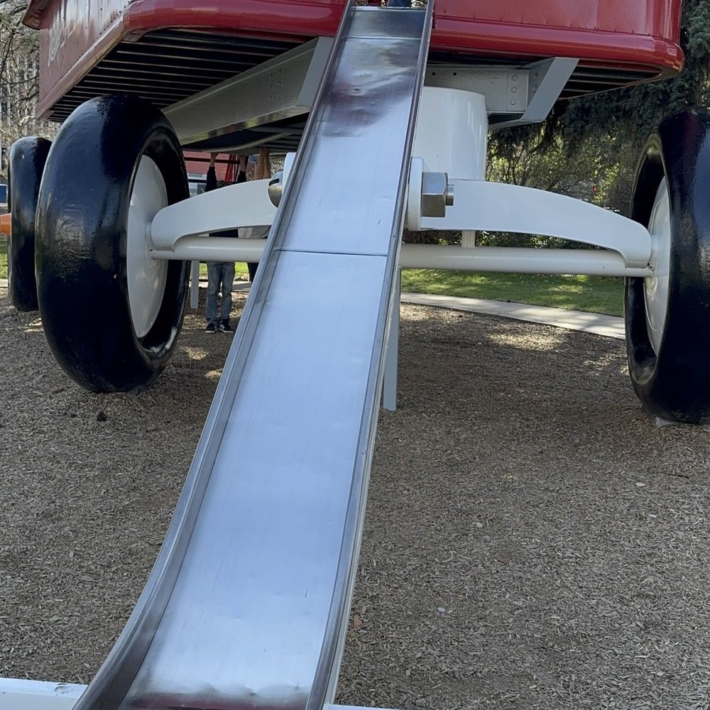 Gonzaga University - Radio Flyer in downtown Spokane - Colleges & Universities Near Me - Spokane, Washington