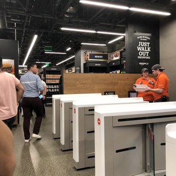 Amazon Go - Inside the store - Convenience Stores Near Me - Seattle, Washington