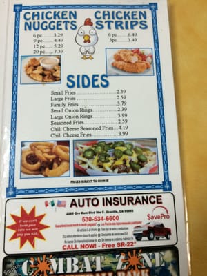 Menu photo 5 Boss Burger Oroville, CA