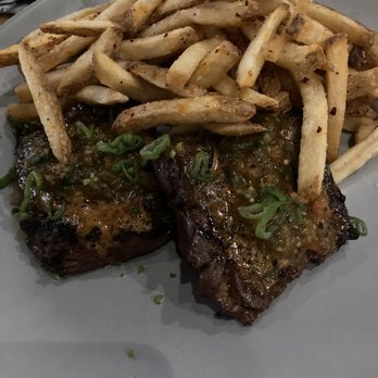 Yellowbelly - Hanger steak - New American Near Me - St. Louis, Missouri Yellowbelly - Hanger steak - New American Near Me - St. Louis, Missouri