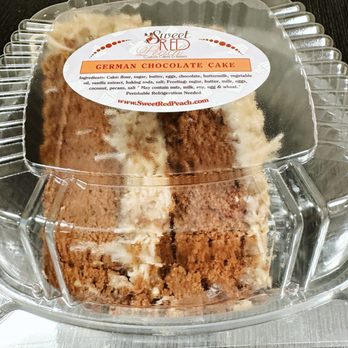 Sweet Red Peach - German chocolate cake - Custom Cakes Near Me - Santa Clarita, California Sweet Red Peach - German chocolate cake - Custom Cakes Near Me - Santa Clarita, California