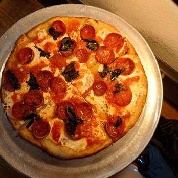 Juliana's - Margherita with pepperoni. - Pizza Near Me - Brooklyn, New York