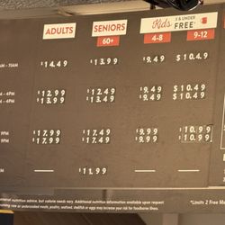 Menu / prices 10-Dec-2025