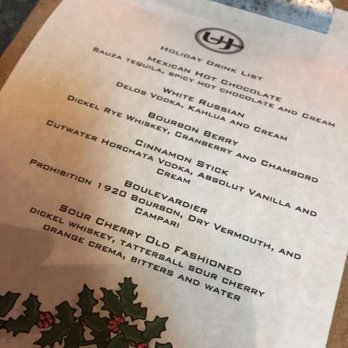 Universal Joint - Xmas drink specials - New American Near Me - Lawrenceville, Georgia