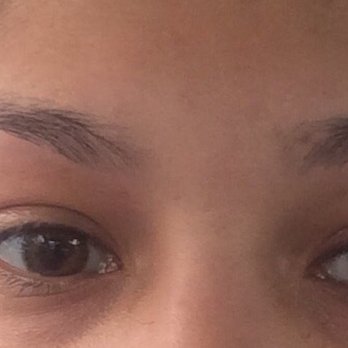 Unique Thread - This is how they left my eyebrows after I asked for a clean up. Horrible!!!!! My eyebrows were think and already shaped prior to this! - Hair Removal Near Me - Ceres, California