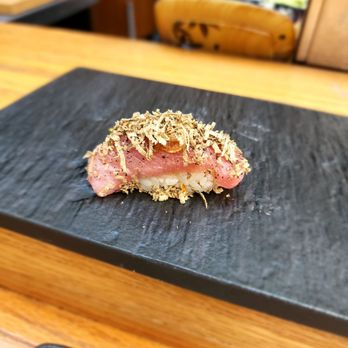 Sushi Lab Rooftop - Otero with fish flake - Japanese Near Me - New York, New York Sushi Lab Rooftop - Otero with fish flake - Japanese Near Me - New York, New York